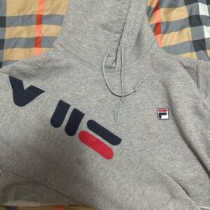 Fila cropped hoodie